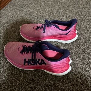 Pink Hoka Mach 5